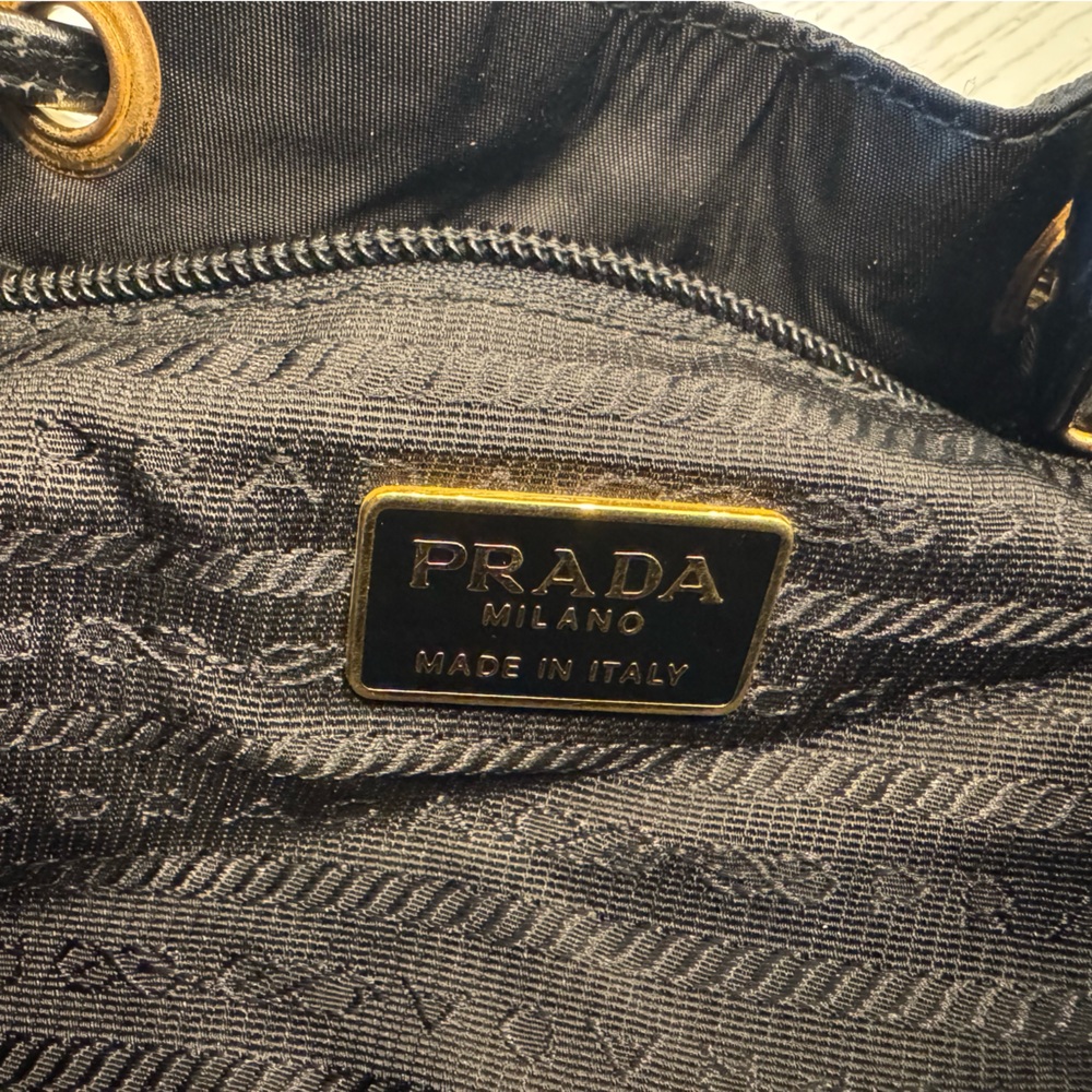 Prada Black Tessuto Nylon Backpack - Picture 11 of 14